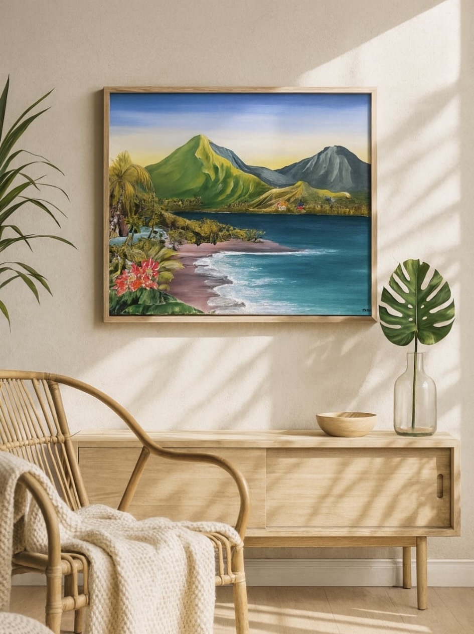 Toile Soleil levant